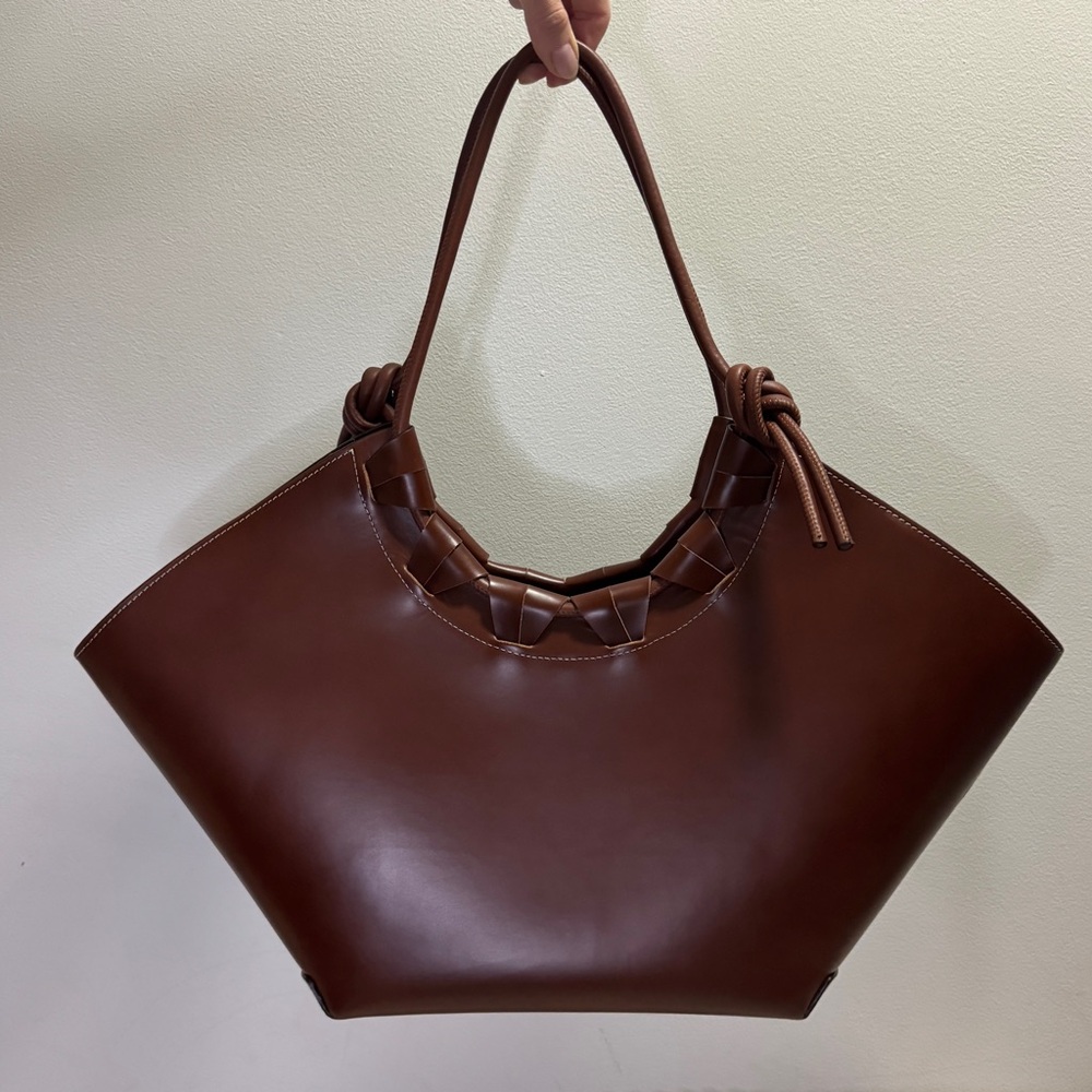 Hereu Cordell Leather Tote Shoulder Bag - Picture 7 of 11